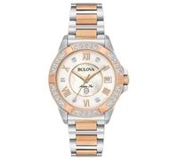 Bulova Womens Analogue Classic Quartz Watch with Stainless Steel Strap 98R234