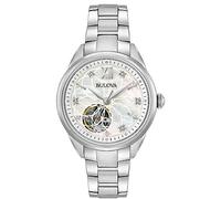 Bulova Women's Analogue Mechanical Watch with Stainless Steel Strap 96P181