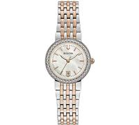 Bulova Women's Analogue Quartz Watch with Silver Strap 98R280