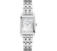 Bulova Women's Analogue Quartz Watch with Stainless Steel Strap 96P244