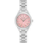 Bulova Women's Analogue Quartz Watch with Stainless Steel Strap 96P249