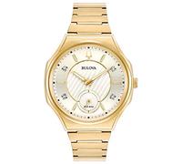 Bulova Women's Analogue Quartz Watch with Stainless Steel Strap 97P136