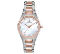 Bulova Women's Analogue Quartz Watch with Stainless Steel Strap 98L244