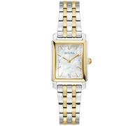 Bulova Women's Analogue Quartz Watch with Stainless Steel Strap 98P220