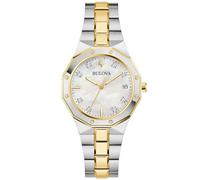 Bulova Women's Analogue Quartz Watch with Stainless Steel Strap 98P234