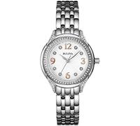 Bulova Women's Analogue Quarz Watch with Stainless Steel Strap 96L212