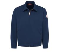 Bulwark FR Men's Midweight Flame Resistant Zip-in Jacket, Navy, XL