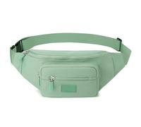 Bum Bag Belt Bag for Men and Women Waist Bag Mobile Phone Sports Running Belt, Green, 32 cm x 9 cm x 15 cm, Fashion