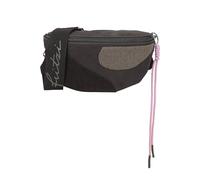 Bum Bag Big Limited Happy Flocked, Soft coffee, cm