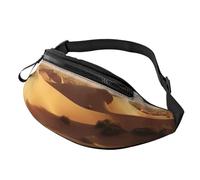 Bum Bag Desert Landscape Fashion Chest Bags Adjustable Waist Pack for Activities Girls Hiking 14X35Cm