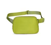 Bum Bag Fanny Pack Nylon Waterproof Chest Outside Work Running Mobile Phone One Crossbody Bag Can Be Adjusted Purse(Green)