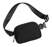 Bum Bag for Women Men Small Waist Pack Cross Body Fanny Belt Purse with Adjustable Strap for Sports Workout Traveling Running Hiking(Bumbag for Black)
