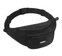 Bum Bag High Volume up to 4L with Rainproof Cover Waist Pack for Daily Commute Dog Walking Water Sports Running Belt Money Belt Travel Waist Pack Fanny Pack Sports Hiking Bumbags for Ladies & Men
