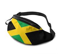Bum Bag Jamaica Flag Unisex Fannypack Adjustable,Lightweight Bumbags for Outdoors Outdoor Holidays 14X35Cm