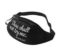 Bum Bag Thou Shall Not Try Me Mood Elegant Belt Bag Pouch Lightweight Waistpacks For Ladies Women Sports 14X35Cm