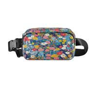 Bum Bag Waist Fanny Pack for Men Women Midsummer Meadows Belt Bag Bumbag for Dog Walking Running Cycling Hiking Travel Workout with Adjustable Strap