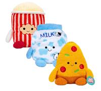 Bum Bumz Priscilla The Popcorn Pizza Pat Milk Carton Plush - 11.8" 30cm - 3 PACK