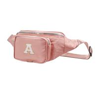 Bumbag, Bumbags for Iadies, Pink Waterproof Zip Pockets Fanny Pack, Lightweight Adjustable, for Personalized Gifts, Outdoors Workout, Running Travel, A