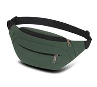Bumbags and Fanny Packs for Men Women Hiking Running Travel Waterproof Waist Bag Walking Dog Outdoor Sport for Ladies Boys (Olive1)
