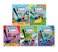 Bumble and Snug Series 5 Books Collection Set By Mark Bradley (Bumble and Snug and the Angry Pirates, Shy Ghost, Jealous Giants & Worried Dragons)