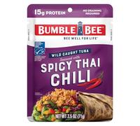 Bumble Bee å¨, Seasoned Tuna Pouch, 2.5 oz Pouch (Pack of 8) (Spicy Thai Chili)