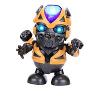 (Bumble Bee) Action Figure Dance Hero Robot Dancing Music Light