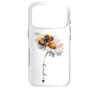 Bumble Bee Flower Cute Bee Daisy Honeycomb Be Kind Bee Boho Case for iPhone 17 Pro