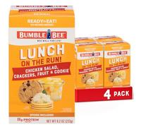 Bumble Bee Lunch on The Run Kit, Chicken Salad, 8.1 Ounce (Pack of 4)
