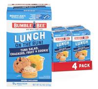 Bumble Bee Lunch on The Run Kit, Tuna Salad, 8.1 Ounce (Pack of 4)