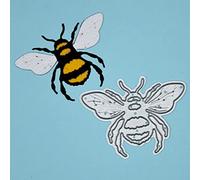 Bumble Bee Metal Cutting Die - Flying Bee Craft Die for Card Making, Scrapbooking & Papercrafts 5.1cm x 3.2cm, F6
