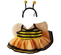 Bumble Bee Outfit Teddy Bear Clothes Fits Most 14" - 18" Build-a-bear and Make Your Own Stuffed Animals