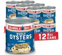 Bumble Bee, Premium Select, Fancy Whole Oysters, 8oz Can (Pack of 6) by Bumblebee