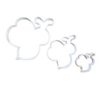 Bumble Bee Wasp Insect Shape Cookie Cutter Animal Biscuit Pastry Fondant Sharp Stencil Dough Bug Flying (Set of 3)