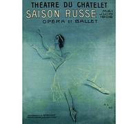 Bumblebeaver PAVLOVA BALLET RUSSIAN PARIS FRANCE VINTAGE ADVERT PRINT 12x16 inch 2139PY