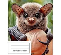 Bumblebee Bat Composition Notebook: Super Cute Animal Series by Vine Street Design Company - 7.5" x 9.25", College Ruled, 80 Pages