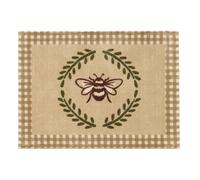 Bumblebee Conservation Trust Beige Beehive Doormat - 65 x 85cm