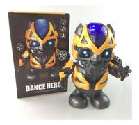 (Bumblebee) Dance Hero Bumblebee Batman Spiderman Electric Robot Toy