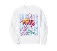 Bumblebee Kind Word Positive Message Art Sweatshirt