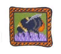 Bumblebee Needlepoint Pincushion Kit by The Fei Collection