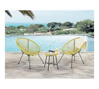 (Bumblebee Yellow) EVRE Goa Acapulco Styled Garden Set For Balcony