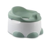 Bumbo Step 'N Potty 3-in-1 Solution - Potty Training Toilet Seat, Toddler Step Stool & Baby Potty - Removable Cup & Stow Away Lid - Children Aged 18 Months to 3 Years - Hemlock