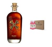 Bumbu Original Rum 70cl & Fever-Tree Raspberry Mojito Cocktail Mixer 500ml Bottles (Pack of 3)