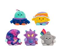 BumBumz 4.5-inch CosmicBumz Plush 5-Pack - Cosmic Shooting Star Sandra Martian Major Cosmic Moon Mo Rocket Ship Rafa Saturn Santino - from The Mak