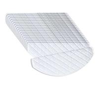 Bumdenuu 140Pcs Disposable Mop Pads for Ecovacs Deebot Ozmo T8 T9 Vacuum Cleaner Mop Cloths Mopping Pads Spare Parts