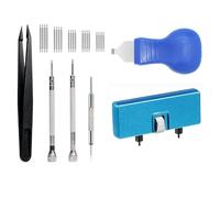 Bumdenuu 26pcs Watch Battery Replacement Tool Kit, Watch Back Removal Tool, Watch Case Opening Lever, As shown