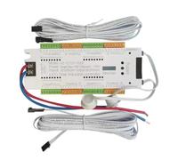 Bumdenuu 32 Channel Automatic LED Motion Sensor Stair Light Controller Kit for Stairs Flexible Strip 12V 24V