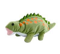 Bumdenuu Children's Pencil Bag Soft Plush Bag Stationery Bag for School Utiles, Pen Organizer Bag, Green Dinosaur