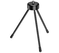 Bumdenuu Mini Metal Tripod, Desktop Tripod with 1/4 Inch Screws, Suitable for Projectors and All Cameras