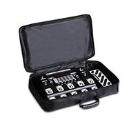 Bumdenuu Setup Large Style Guitar Pedalboard Bag Portable Effects Pedal Board Case Pedalboard for Guitar Pedals Universal Bag