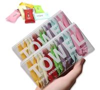 BumeZent Compressed Towels Tablets 28 Pack, Reusable Quick-Dry Washcloths for Face & Body, Wet and Dry Disposable Wipes for Travel, Camping, Gym, Hiking, Backpacking